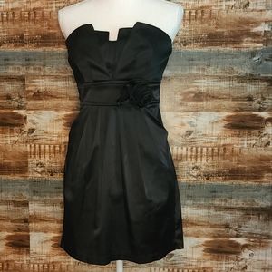 Wishes Wishes Wishes black cocktail prom dress 5